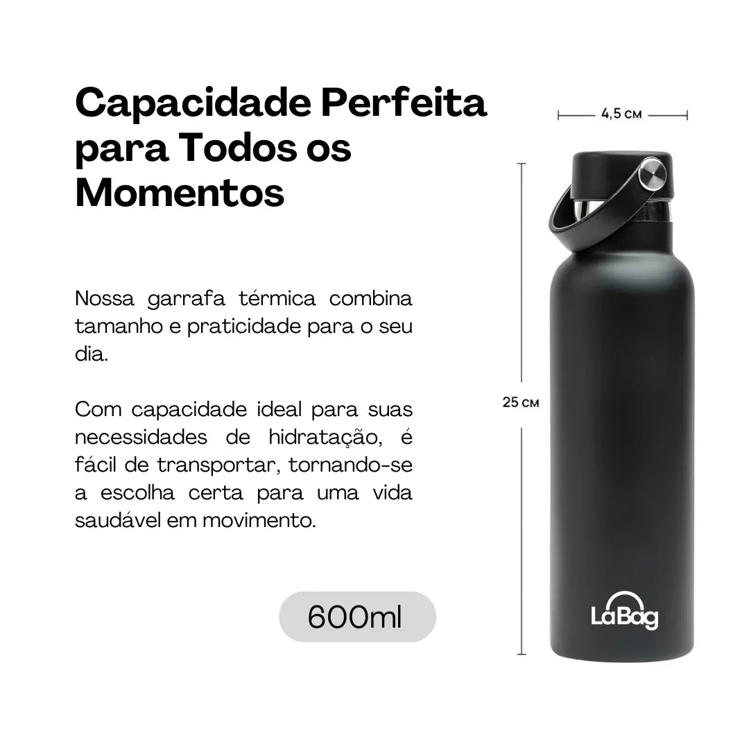 Bag Hydra 600ml - Preta
