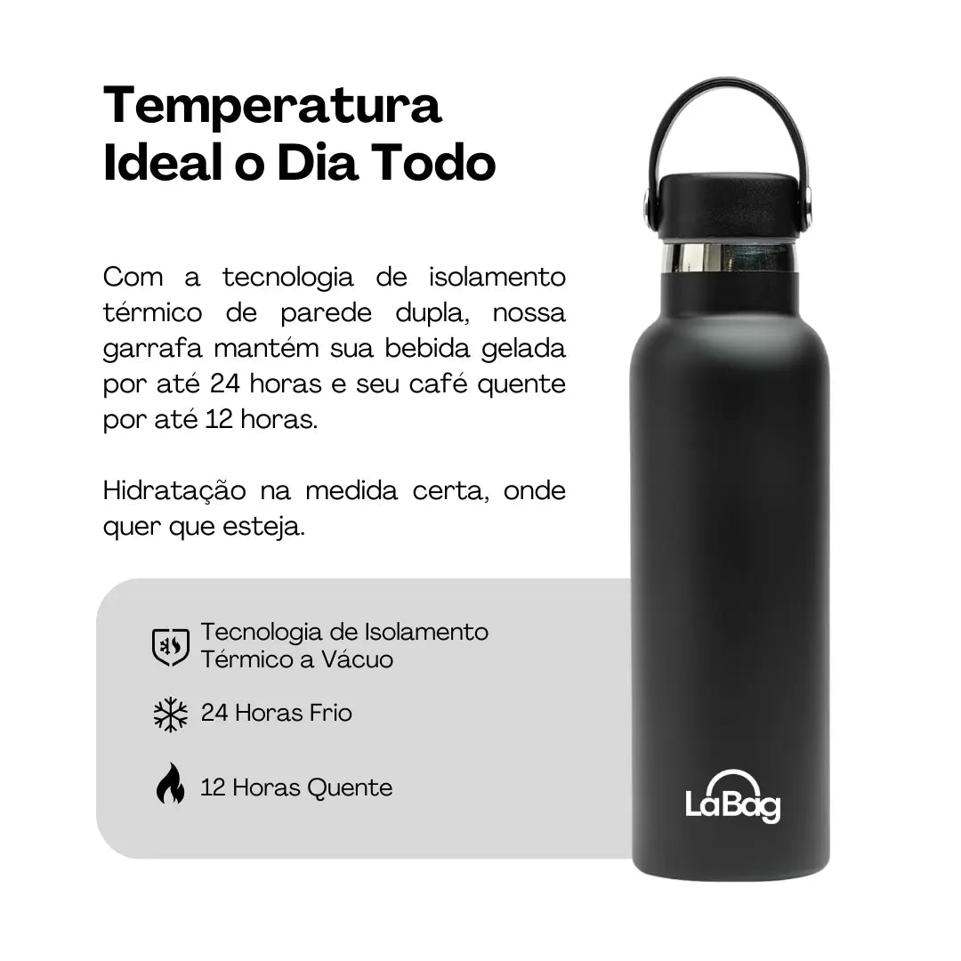 Bag Hydra 600ml - Preta