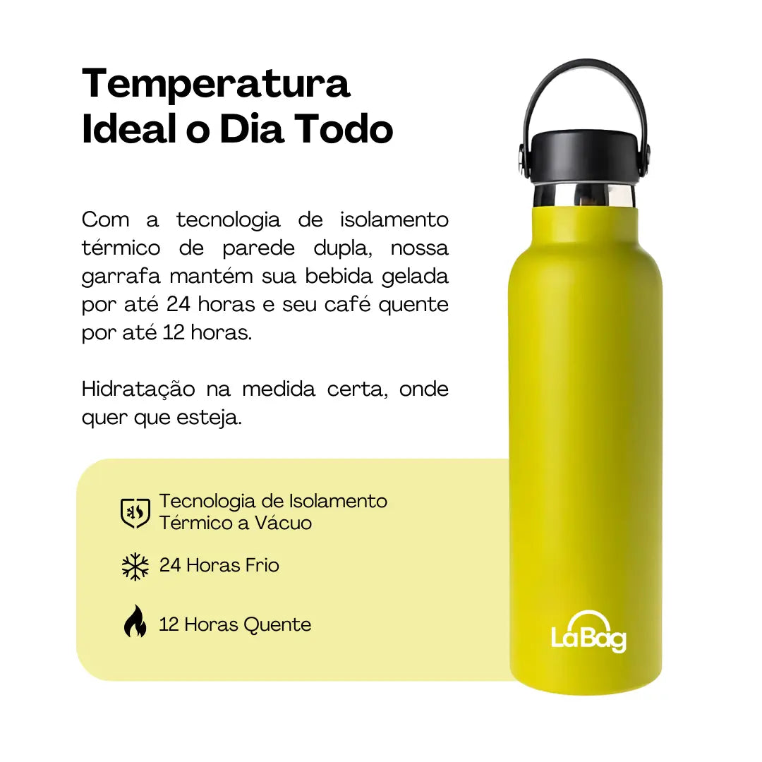 Bag Hydra 600ml - Verde Limão