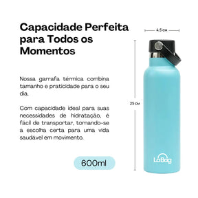 Bag Hydra 600ml - Azul Piscina