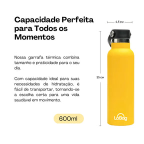 Bag Hydra 600ml - Amarela